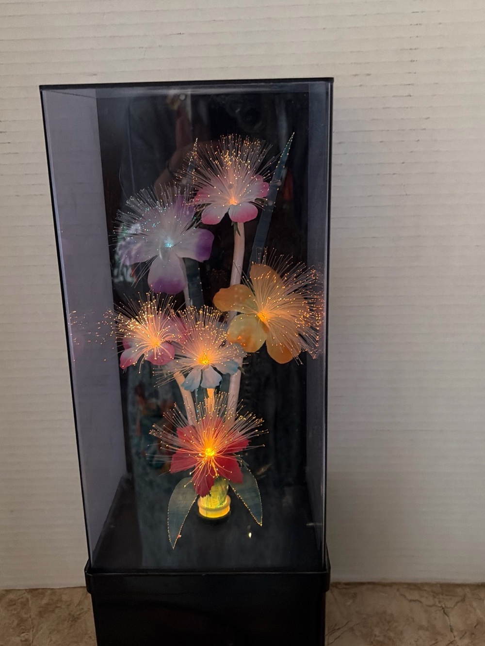 Fiber Optic Flower Lamp - Multicolor Bloom